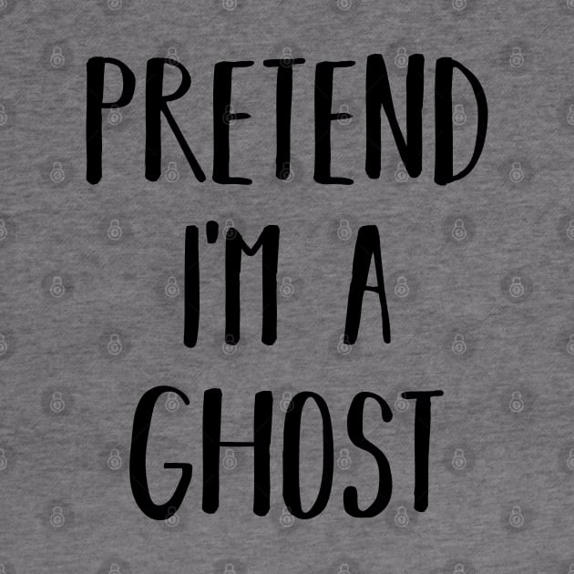 Easy Lazy Halloween Costume Pretend I'm a Ghost by Krishnansh W.